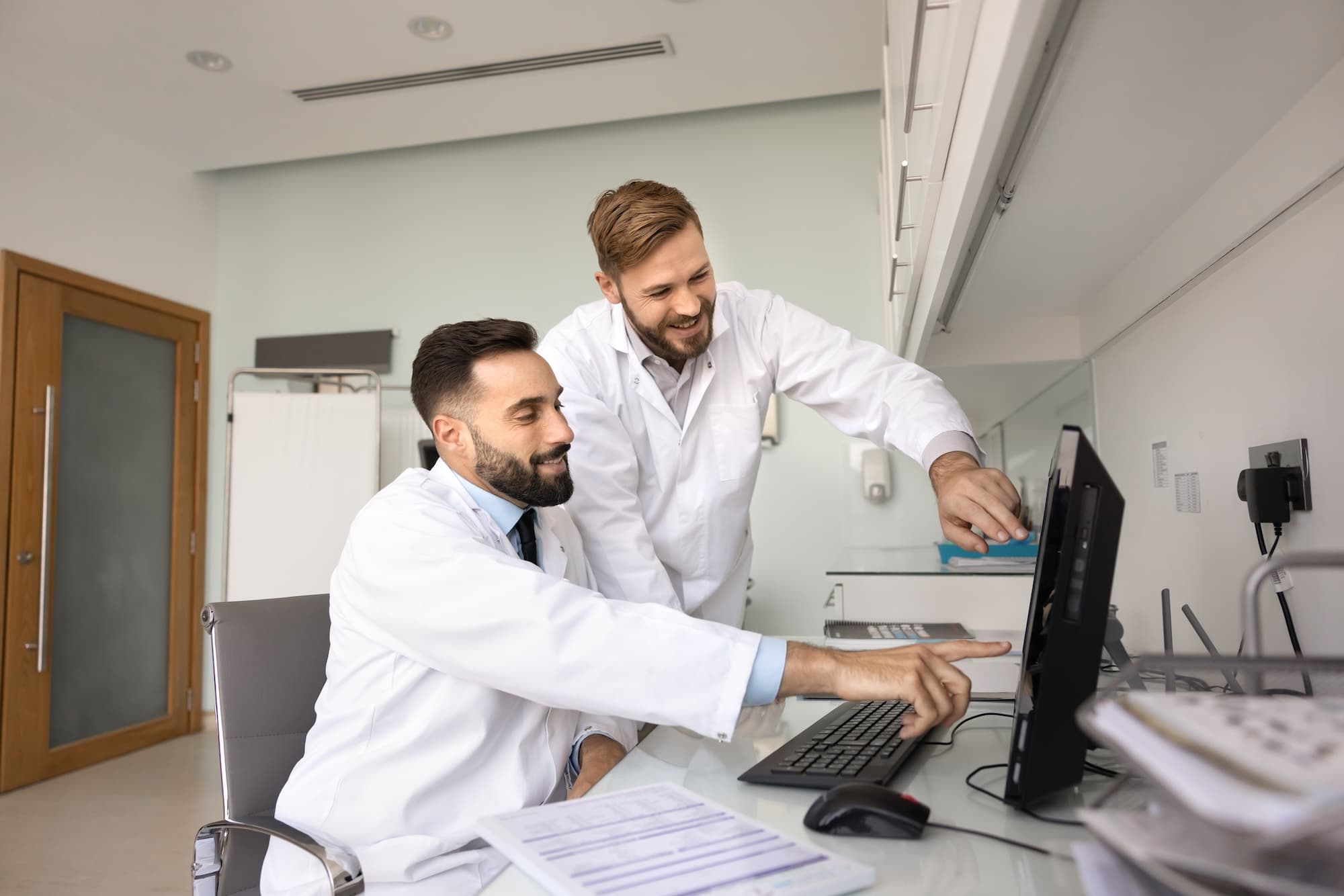 digital healthcare background